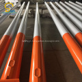 Wanted Color 12M Street Light Galvanized Pole Lighting